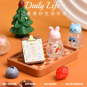 Adorno de Resina en Miniatura con Forma de Tetera de Dibujos Animados para Manualidades, Accesorios de Resina para Mini Tazas, Juguetes para Casa de Muñecas, Adornos de Mesa - Product Image 3