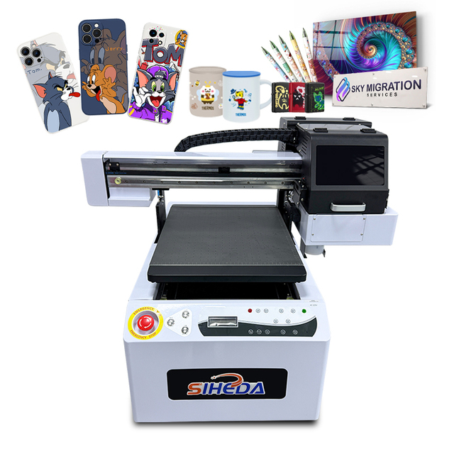 Efficient Printing UV Printer Machine Batch Printing UV Label Printer Strong Flexibility UV Flat Bed Printer