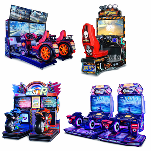 Simulateur de conduite VR, machine de course, cockpit d'arcade multijoueur, volant, plateforme de mouvement, configuration complète, voiture de course - Product Image 1
