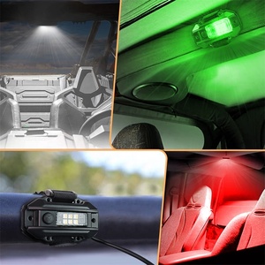 Ovovs RGB Strobe LED ánh sáng nội thất với thanh cuộn gắn phổ trắng/đỏ/xanh/xanh cho <span class=keywords><strong>Polaris</strong></span> rzr có thể là xe tải UTV ATV - Product Image 3