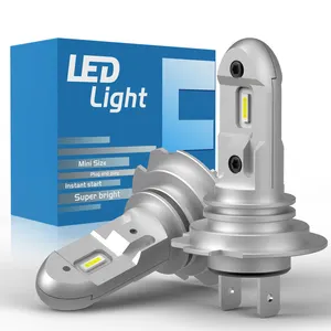 Bán sỉ c6 led đèn pha ô tô-Gview Nhà Máy Bán Buôn Auto LED Headlight Bulb Công Suất Cao 1:1 Kích Thước Mini Kích Thước H18 Led Xe Đèn Pha H7 Led Xe Ánh Sáng
