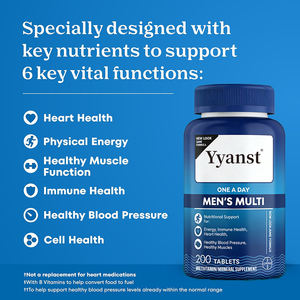 วิตามินรวมสำหรับผู้ชายคุณภาพสูง ยี่ห้อสินค้าของตัวเอง ช่วยเพิ่มพลังงานและเสริมสร้างภูมิคุ้มกันในรูปแบบแคปซูล - Product Image 4