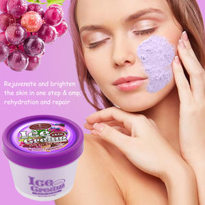 Aichun Beauty <span class=keywords><strong>Mascarilla</strong></span> facial limpiadora de coco natural Barro Arcilla Brillo Exfoliación Helado <span class=keywords><strong>Mascarilla</strong></span> facial de uva - Product Image 2