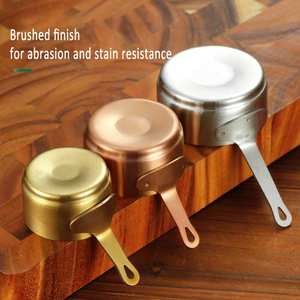 Mini taza de salsa de material de grado alimenticio, con mango, respetuoso con el medio ambiente, vertedor de salsas - Product Image 5