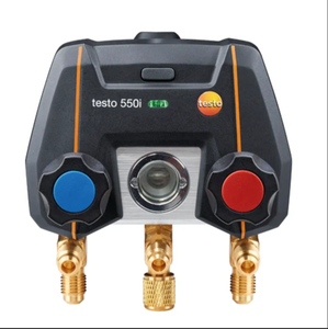 ชุดอุปกรณ์ Testo 550i Smart Kit พร้อมแอปควบคุม ดิจิตอลแมนิโฟลด์แบบไร้สาย พร้อมหัววัดสุญญากาศและหัววัดอุณหภูมิแบบหนีบ DN10 รับประกัน 12 เดือน - Product Image 2