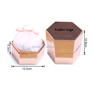 Shinein Fairy Bomb แป้งเครื่องสำอางขนาดใหญ่,แป้งพัฟกากเพชรคอนทัวร์แต่งหน้าเครื่องสำอางสีบรอนซ์ระยิบระยับปัดแป้งพัฟ - Product Image 5
