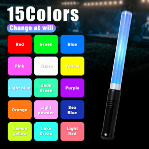 LED-lichtstokken van acryl met knipperende LED-verlichting voor bruiloften, concerten, Kerstmis, Halloween, feestbenodigdheden, schuim-glowsticks - Product Image 3