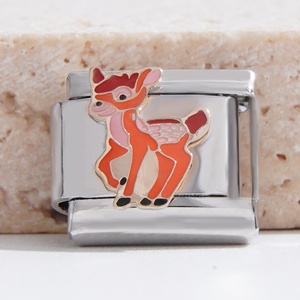 Abalorios Italianos de Alta Calidad al por Mayor, de Acero Inoxidable que No se Deslustra, Plata, Animales, Gatos, Perros, para Pulseras de Charms Italianos - Product Image 4