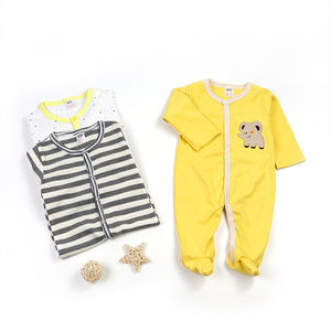 <span class=keywords><strong>Set</strong></span> di Abbigliamento per Neonati in Cotone all'Ingrosso, <span class=keywords><strong>Tutine</strong></span> e Pigiami per Bambini e Bambine con Design Casuale - Product Image 4
