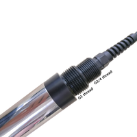 Capteur d'oxygène dissous à fluorescence numérique REMOND OEM IP68 en acier inoxydable 0-20ppm 2%FS RS485 DC12V 0-60C pour la pisciculture