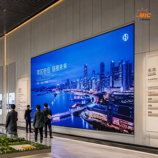 Micro Led Video Wall Controller Ready Indoor Display Panel for Corporate Lobby and Planning Exhibition Wall