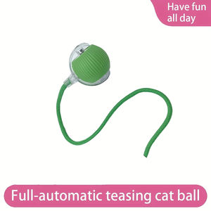 LM Eco-Friendly Cut Interactive <b>Ball</b> Toy Automatic Rolling Faux Tail Rechargeable <b>Smart</b> Pet Dog Training - Product Image 5