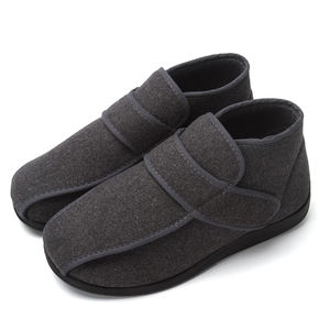 Chaussures orthopédiques en coton, grande taille, pieds larges <span class=keywords><strong>pour</strong></span> diabétique, pantoufles médicales réglables - Product Image 3