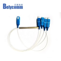 Composant séparateur optique 900um SC/UPC avec 85/15 rapport de division 1*2 1*4 1*5 1:8 1*16 1*32 PLC pour Diodes