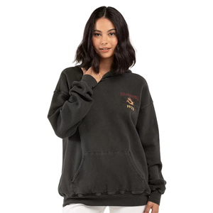 Sudaderas con bolsillos de algodón 100% para mujer, sudaderas informales personalizadas de gran tamaño a la moda - Product Image 4