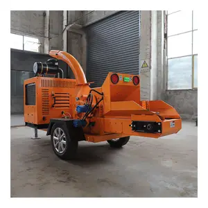 Hoàn toàn tự động cây log chi nhánh lá chipper máy được sử dụng như phân bón hữu cơ