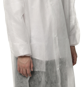 Fuzelong personnalisé imperméable alimentaire industriel jetable à manches longues en plastique <span class=keywords><strong>CPE</strong></span> tablier robe - Product Image 4