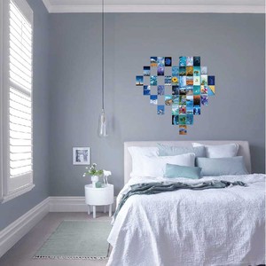 <span class=keywords><strong>Collage</strong></span> da parete estetico blu personalizzato 4x6 pollici carte Boho cielo mare frutta <span class=keywords><strong>stampa</strong></span> Kit colore caldo decorazione camera <span class=keywords><strong>Poster</strong></span> - Product Image 5