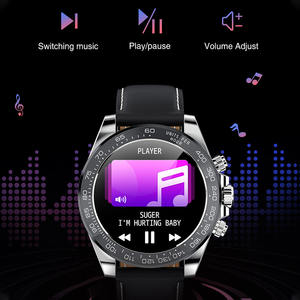ساعة ذكية للرجال، ساعة ذكية أنيقة تعمل بالبلوتوث مع مراقب لمعدل ضربات القلب وتتبع صحة النوم، عمر بطارية طويل - Product Image 4