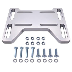 Универсальный алюминиевый серебристый кронштейн-адаптер KYOSTAR для крепления двигателя для картинга и минибайков — модернизация/улучшение - Product Image 6