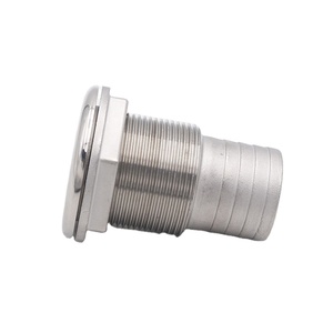 Vente directe d'usine en acier inoxydable à travers les sorties de coque directement à travers les raccords de coque avec raccord de tuyau pour <span class=keywords><strong>jet</strong></span>-skis de bateau - Product Image 2