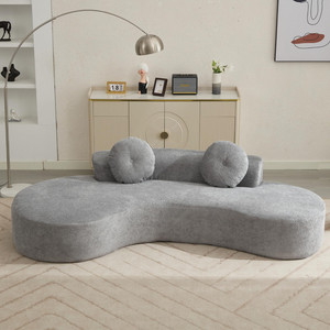 Odm Foshan House Furniture And Decor Companies Wholesale Cotton Linen Feather Cloud <b>Sofa</b> Packed in A Box - Product Image 2