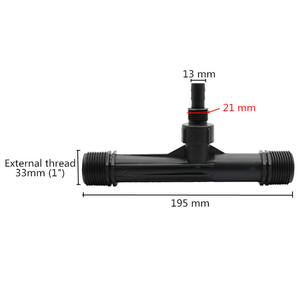 أداة حقن السماد فنتوري, 1/2 ، 3/4 ، 1 بوصة - Product Image 2