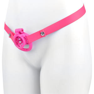 Cinturón auxiliar de jaula de <span class=keywords><strong>castidad</strong></span> masculina antiapagado con correa de <span class=keywords><strong>castidad</strong></span> ancha ajustable para hombres, ropa interior Sexy de juguete sexual para hombres - Product Image 2