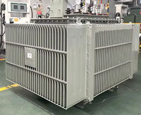 Transformateur triphasé YAWEI 1250KVA 10KV à faible perte de puissance, 60Hz, type huile, avec sortie 400V/380V et certificat