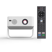 Projecteur intelligent MG60 Pro Android 14, résolution native 1080P, 350 ANSI Lumens, Wi-Fi 6 double bande, BT5.2, 2 Go + 16 Go, projecteur de cinéma maison portable