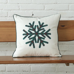 Vente en gros de taie d'oreiller de Noël à motif à carreaux vert Décoration de fête à la maison Housses de coussin de Noël bon marché - Product Image 6