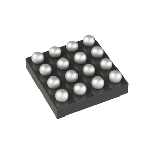 ชิ้นส่วนอิเล็กทรอนิกส์16 ufbga WLCSP FAN5910UCX จัดการพลังงาน (PMIC) - Product Image 1