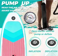 Planches de surf souples personnalisées avec logo pour le surf en plein air