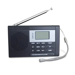 Wholesale Portable Travel Fm Am Shortwave Radio With Alarm And Headset Can Set Alarm Clock Operated By Battery Radio Am Fm Sw