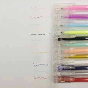 DIY Resaltador Pasteles Sketchi resaltador gel pluma escritura suave personalizado gel pluma Bloc de notas pluma especial - Product Image 6