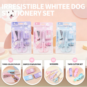 Set de Papelería Escolar con Temática de Perrito Blanco - Kit de Suministros de Oficina <span class=keywords><strong>para</strong></span> Niños - Product Image 4