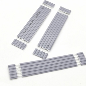 UL2651 22-28AWG 2.54mm 1.27 papan 6-40pin-to-Board abu-abu PVC/PBT kabel datar untuk penggunaan elektronik rumah tangga dapat disesuaikan - Product Image 3