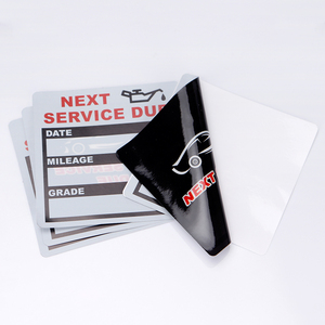 Autocollants électrostatiques réutilisables en PVC pour pare-brise de <span class=keywords><strong>voiture</strong></span>, sans colle, adhérence statique, étiquette personnalisée pour service automobile - Product Image 3