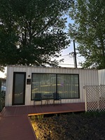 Maisonnette préfabriquée portable en acier, type conteneur, pour cuisine, appartement, salle de bain, hôtel ou villa