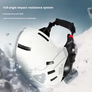 2025 <span class=keywords><strong>casque</strong></span> de <span class=keywords><strong>ski</strong></span> intelligent professionnel <span class=keywords><strong>avec</strong></span> interphone Bluetooth résistant aux chocs très durable pour les sports d'hiver pour le cyclisme - Product Image 3