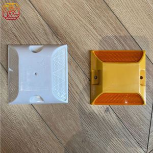 Goujons de route réfléchissants oeil de chat 95X95X18mm, fabriqués en matériau ABS, adaptés aux dispositifs réfléchissants de route - Product Image 3