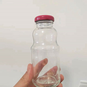 Bouteille de sauce chili 250ML Bouteille en verre transparent <span class=keywords><strong>Ketchup</strong></span> Salad Hot Sauce Bouteille en verre avec couvercles - Product Image 5