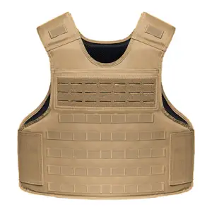 XINXING OEM Custom Protective Vest Safety Security Armor Men Women Black Khaki Body Tactical Combat Gear Vest Plate Carrier