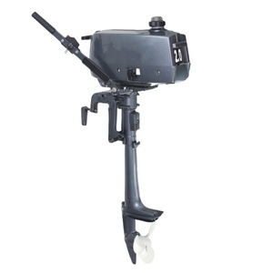 เครื่องยนต์เรือลิงตง รุ่นใหม่ 2.0 2 จังหวะ เบนซิน อลูมิเนียม สีเทาอ่อน T2.0BMS สำหรับใช้กับเรือ - Product Image 3