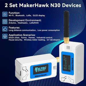 2 Pack Esp32 Lora V3 Ontwikkeling Board 1100Mah Batterij 915Mhz Antenne Wifi Voor <span class=keywords><strong>Iot</strong></span> Ondersteuning Voor Meshtastic Voor Lorawan - Product Image 2