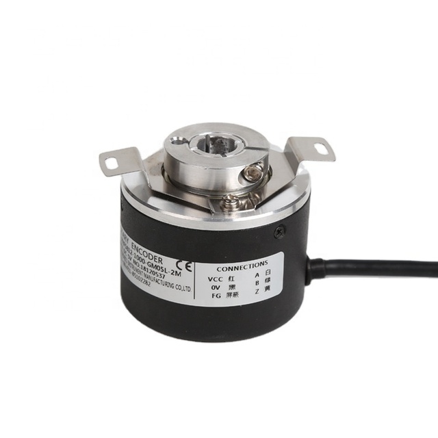 SF PHB Series OD 58mm Optical 12mm Blind Hollow Shaft Rotary Encoder 1024ppr Type Line Driver Industrial Use
