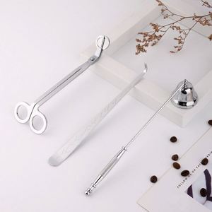 Yy865 Factory Wholesale Scissors Black Care Kit <b>Candle</b> Accessories <b>Wick</b> Trimmer Set Custom Packaging - Product Image 4