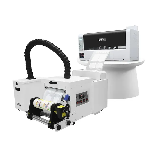 Best 60cm 30cm A3 Print Width DTF White Ink Printer Printing Machine I3200 4720 Xp600 I1600 Printheads PET Film DTF Printer