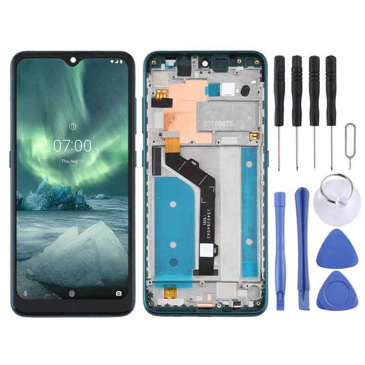 6.3'' LCD For Nokia 6.2 7.2 Display With Touch Screen For Nokia 7.2 Phone TA-1198 TA-1200 Digitizer Assembly