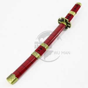 Vente en gros de métal Roronoa <span class=keywords><strong>Zoro</strong></span> <span class=keywords><strong>One</strong></span> <span class=keywords><strong>Piece</strong></span> Pirate Style Léger Anime Jouet <span class=keywords><strong>Katana</strong></span> Épée 45cm pour les 14 ans et plus Cosplay - Product Image 1
